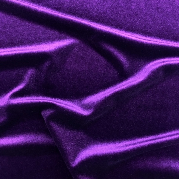 Stretch Velvet - PURPLE